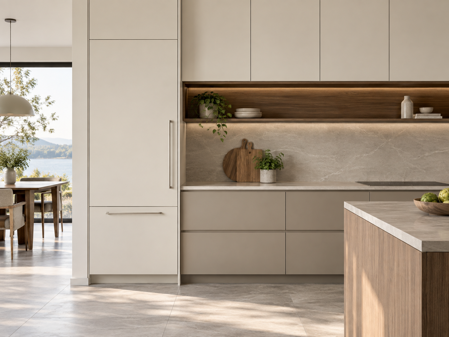 Laque utilisé dans un projet d’armoires sur mesure